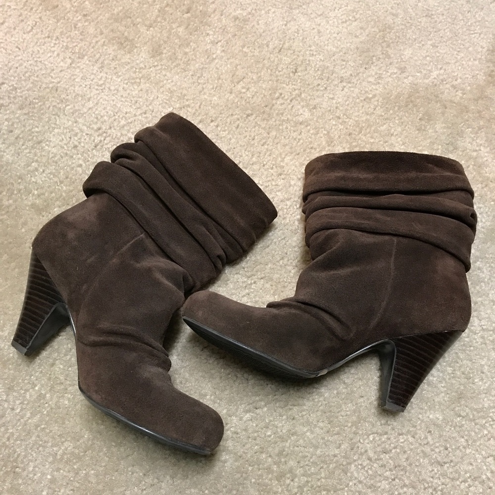Jessica Simpson Brown Suede Boots
